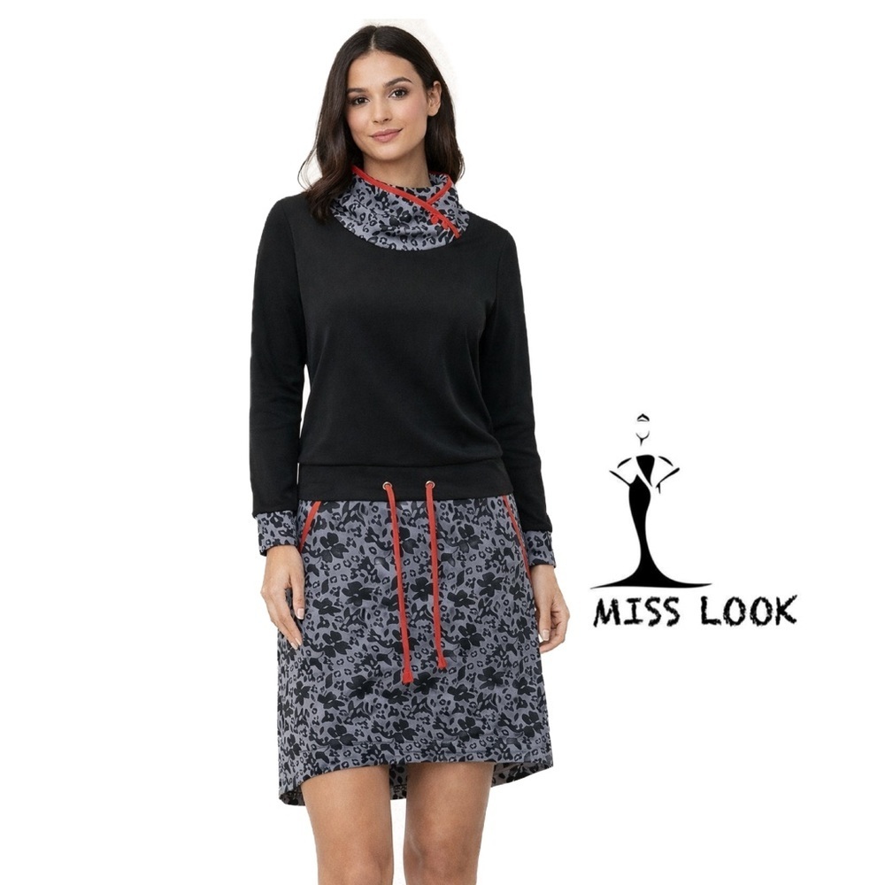 Miss look sweater skirt dress size L